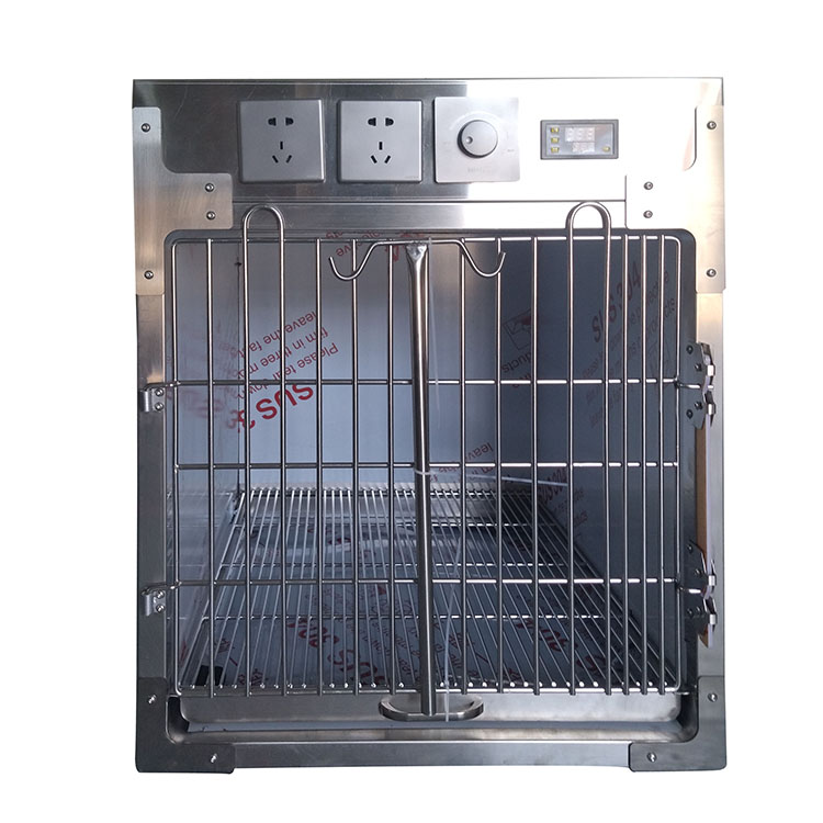 Animal Incubator Veterinary - ตู้อบสัตว์เลี้ยงสำหรับการรักษาในห้องไอซียู พร้อมระบบออกซิเจนและระบบทำความร้อน สำหรับสุนัขและแมว ใช้ในโรงพยาบาลสัตว์และคลินิกสัตวแพทย์