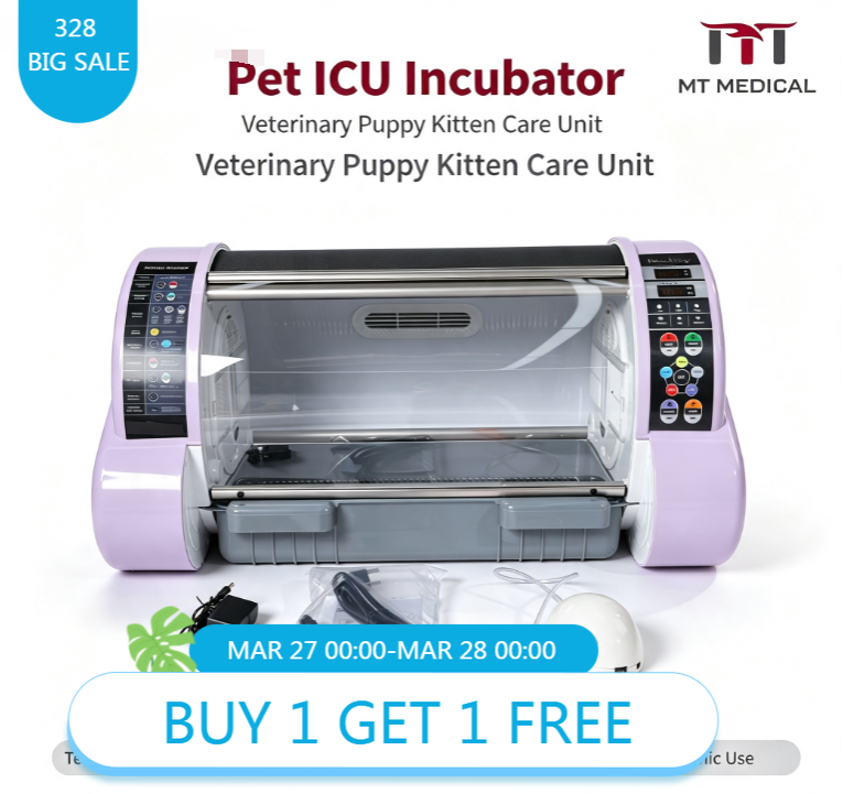 Animal Incubator Veterinary - ตู้อบสัตว์เลี้ยงอัจฉริยะควบคุมอุณหภูมิ MT MEDICAL สำหรับสัตว์เลี้ยงในโรงพยาบาลสัตว์และคลินิก