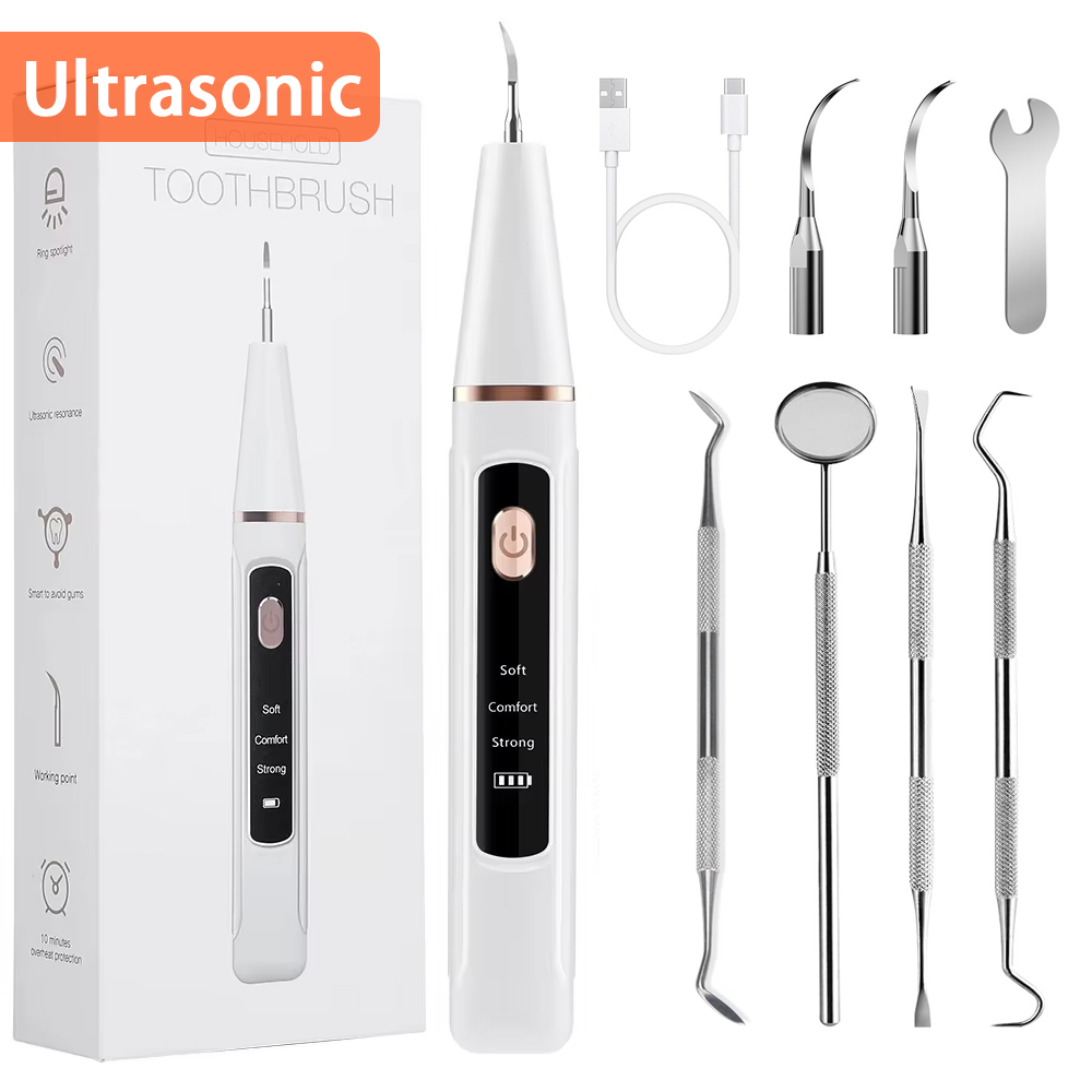 Veterinary Dental Scaler - เครื่องขูดหินปูนไฟฟ้าอัลตราโซนิก กำจัดคราบหินปูนในช่องปาก ทำความสะอาดคราบฟัน ฟอกสีฟัน กำจัดคราบพลัคและหินปูน