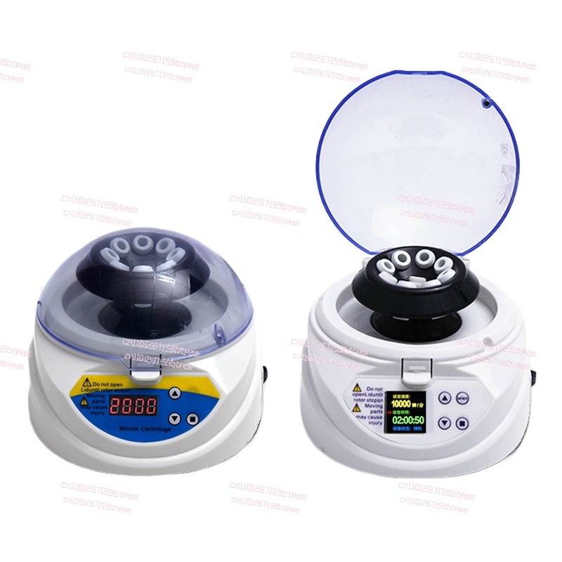 Veterinary Centrifuge Lab - เครื่องปั่นเหวี่ยงขนาดเล็ก จอแสดงผลดิจิตอล เครื่องปั่นเหวี่ยงความเร็วสูงสำหรับห้องปฏิบัติการ เครื่องแยกเซรั่มสำหรับสัตว์เลี้ยงและสัตวแพทย์