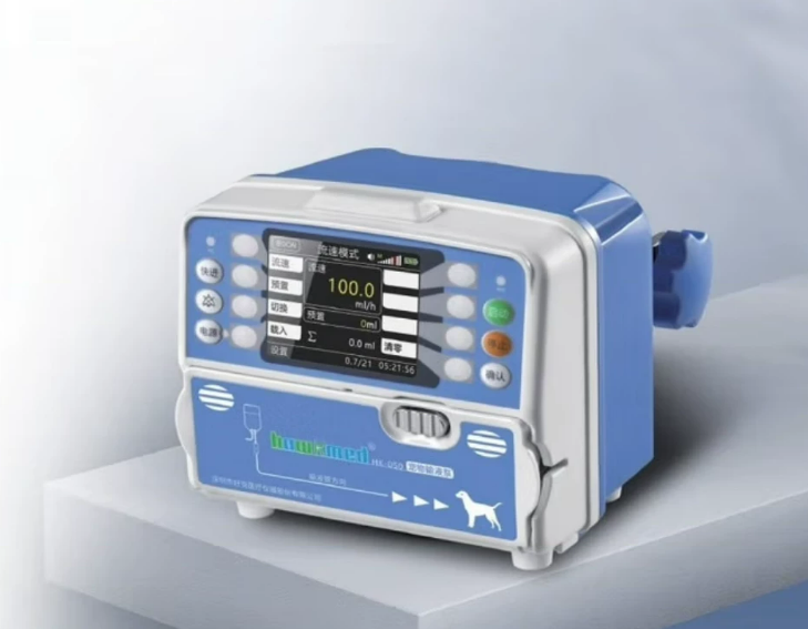 Veterinary Infusion Pump - เครื่องปั๊มฉีดยาแบบพกพา HK-50 3 โหมด 0.1-1200 มล./ชม.