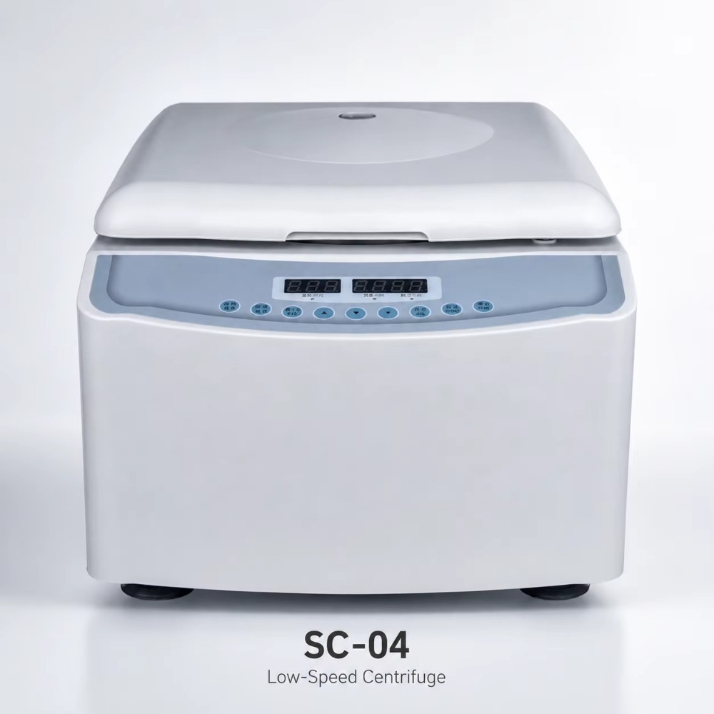 Veterinary Centrifuge Lab - อุปกรณ์ห้องปฏิบัติการแบบเครื่องปั่นเหวี่ยงสำหรับสัตวแพทย์ระดับมืออาชีพ ความแม่นยำสูง ผลิตจากสแตนเลส 2432 * g