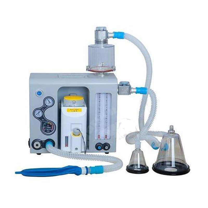 Veterinary Anesthesia Machine - เครื่องดมยาสลบแบบพกพาสำหรับสัตว์เลี้ยง สุนัข แมว อุปกรณ์ดมยาสลบทางการแพทย์สำหรับโรงพยาบาลสัตว์