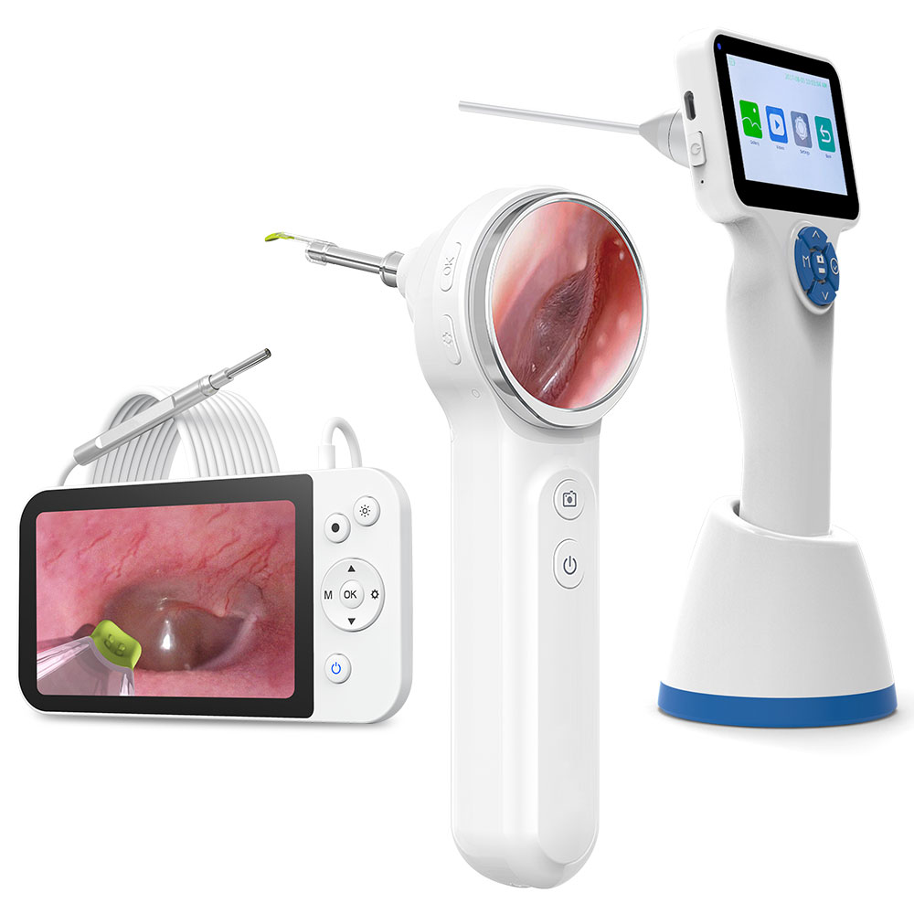 Veterinary Otoscope - กล้องตรวจหูสัตว์แบบไร้สายชนิดแข็ง