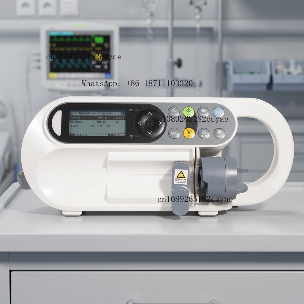 Veterinary Infusion Pump - ปั๊มฉีดยาสัตวแพทย์ OSCAT ปั๊มของเหลว IV อัตโนมัติพร้อมระบบควบคุมการไหลที่แม่นยำ หน้าจอ