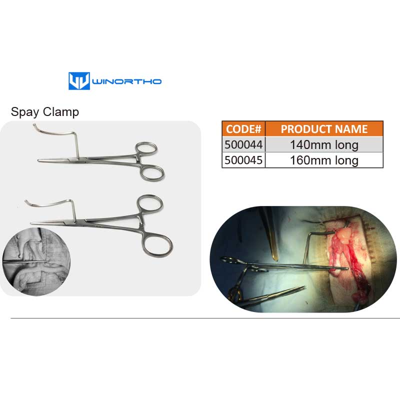 Ovariohysterectomy Spay Clamp  - Veterinary Otoscope บทวิจารณ์และราคา