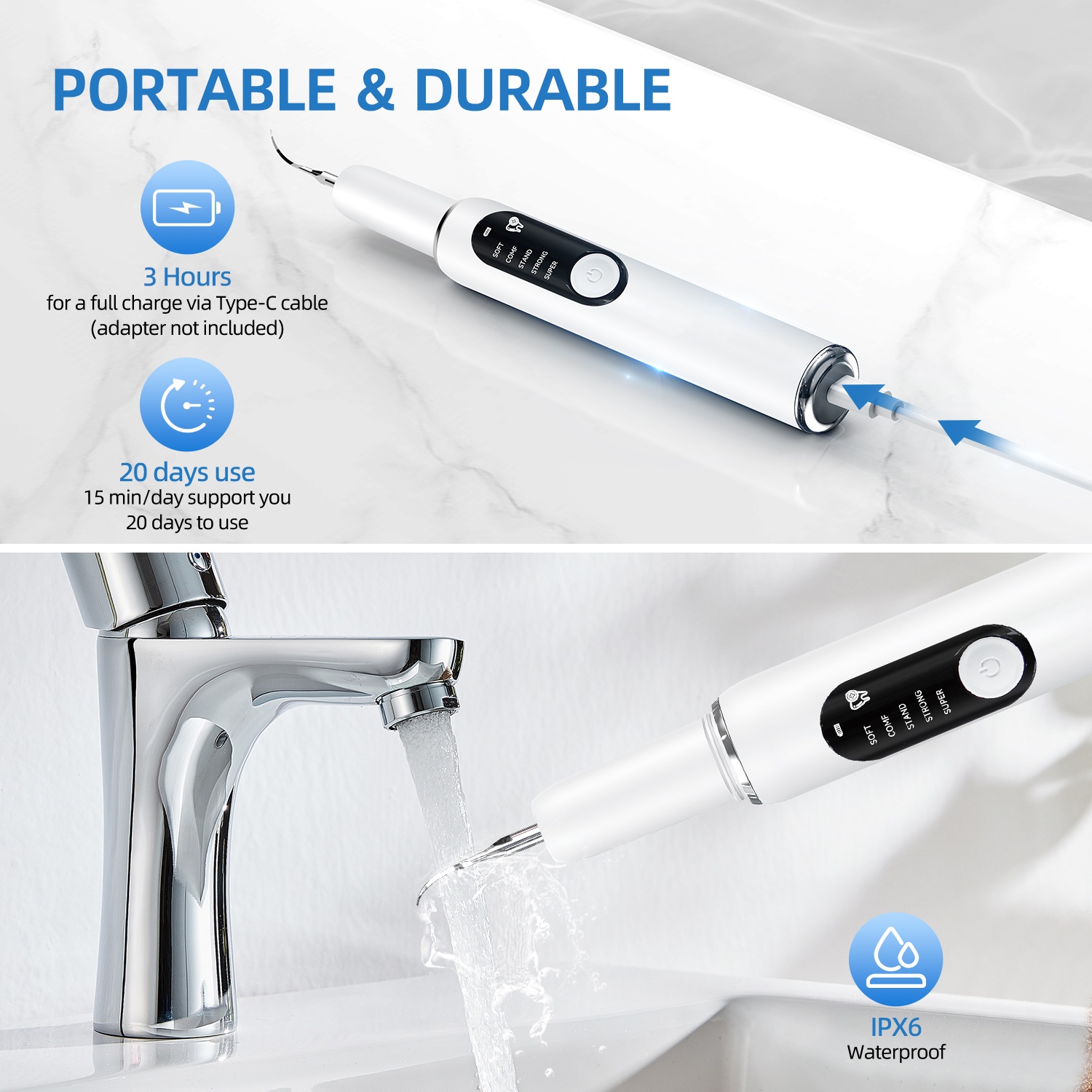 CURVY MOON T6 เครื่องทำความสะอ - Veterinary Dental Scaler บทวิจารณ์และราคา