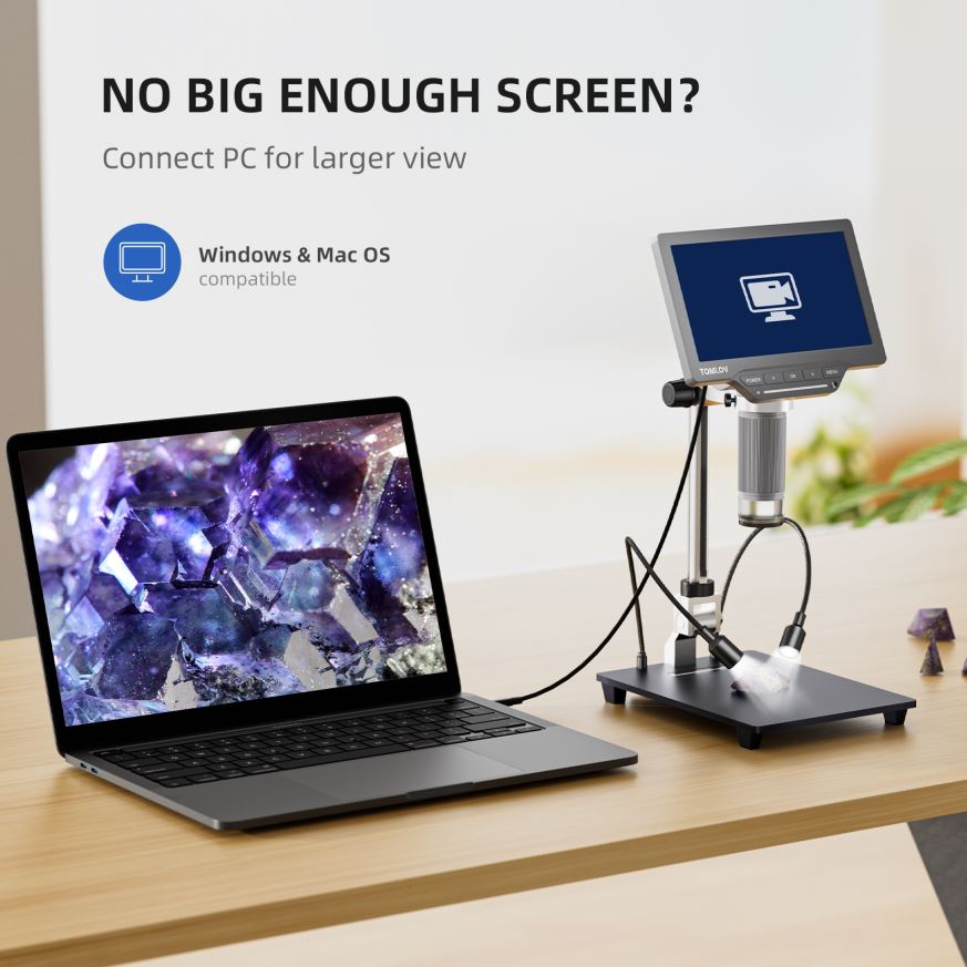 กล้องจุลทรรศน์ดิจิตอล USB TOML - Veterinary Microscope Binocular บทวิจารณ์และราคา