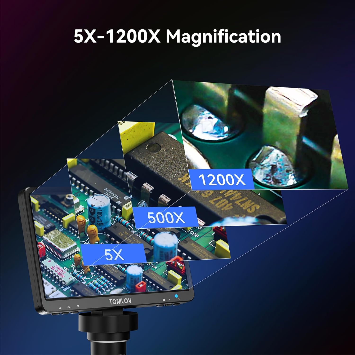 กล้องจุลทรรศน์ดูเหรียญ TOMLOV  - Veterinary Microscope Binocular บทวิจารณ์และราคา