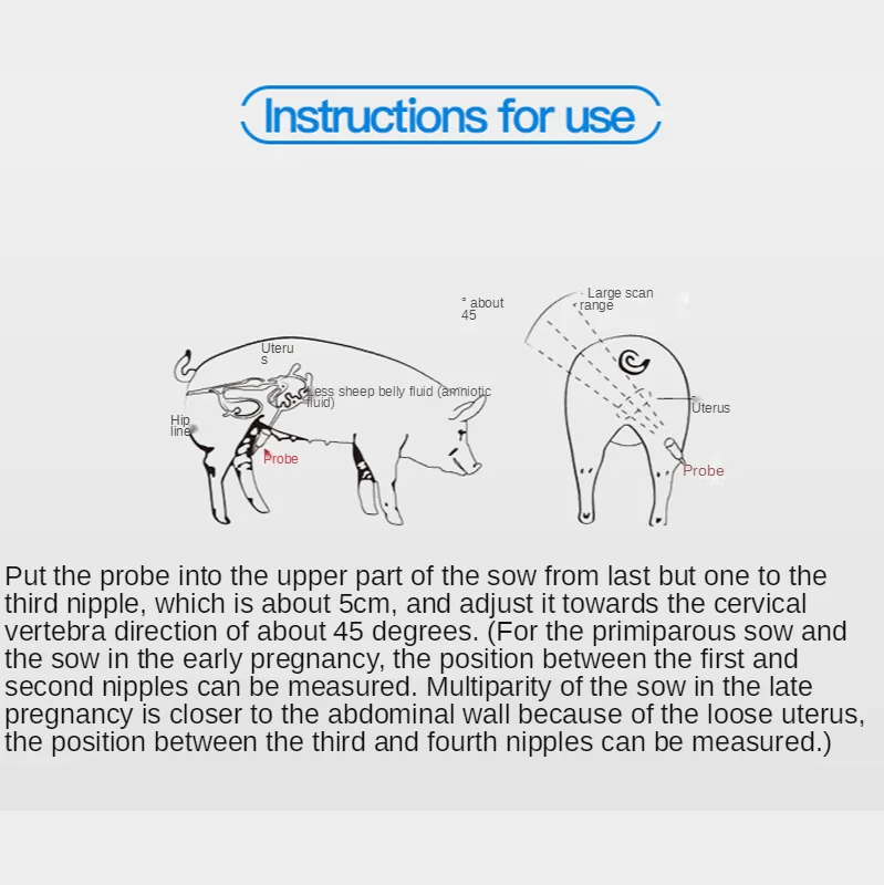 เครื่องอัลตราซาวนด์สัตวแพทย์แบ - Livestock Ultrasound Pregnancy บทวิจารณ์และราคา