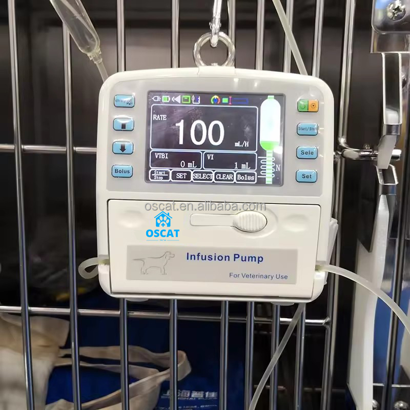 เครื่องปั๊มฉีดยาสัตว์ OSCAT พร - Veterinary Infusion Pump บทวิจารณ์และราคา