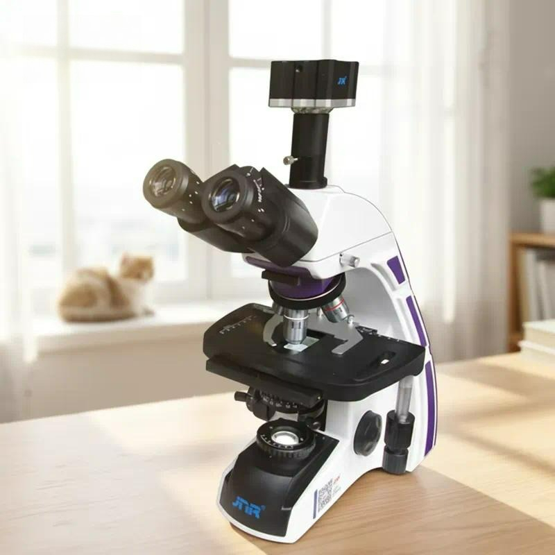 กล้องจุลทรรศน์ส่องกล้องแบบสองต - Veterinary Microscope Binocular บทวิจารณ์และราคา